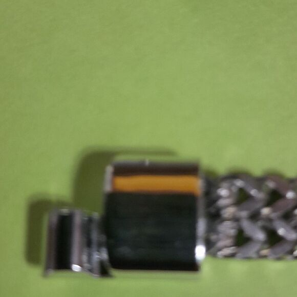 Silver Unisex 8" Herringbone Magnetic Bracelet...NEW - Picture 5 of 7